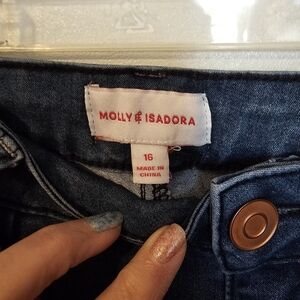 Molly & Isadora Women's Boot Cut Jeans - Classic Blue